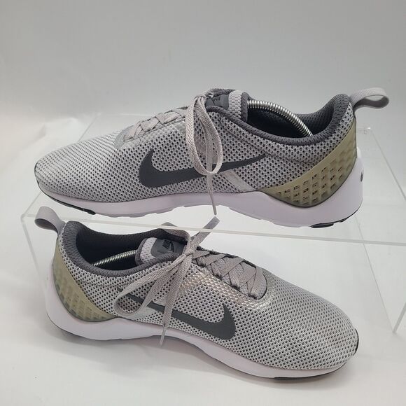 NIKE LUNARESTOA 2 ESSENTIAL, 811372-002, Gray, Men's Running Shoes, Size 13 - Picture 2 of 11